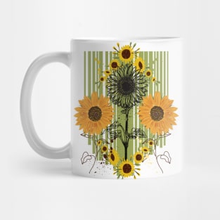 Little Aesthetic Sunflower Mug